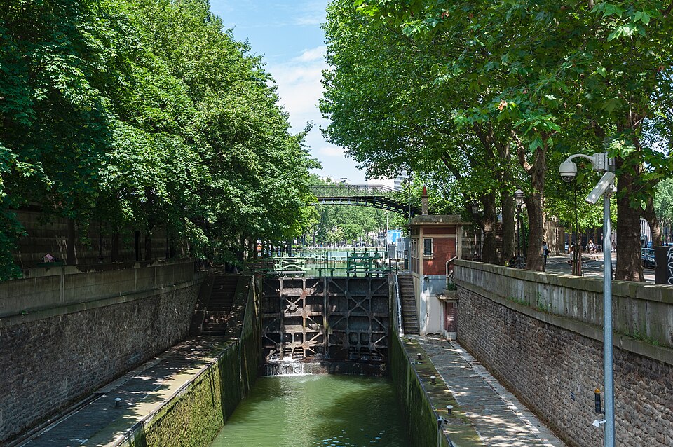 El canal Saint-Martin