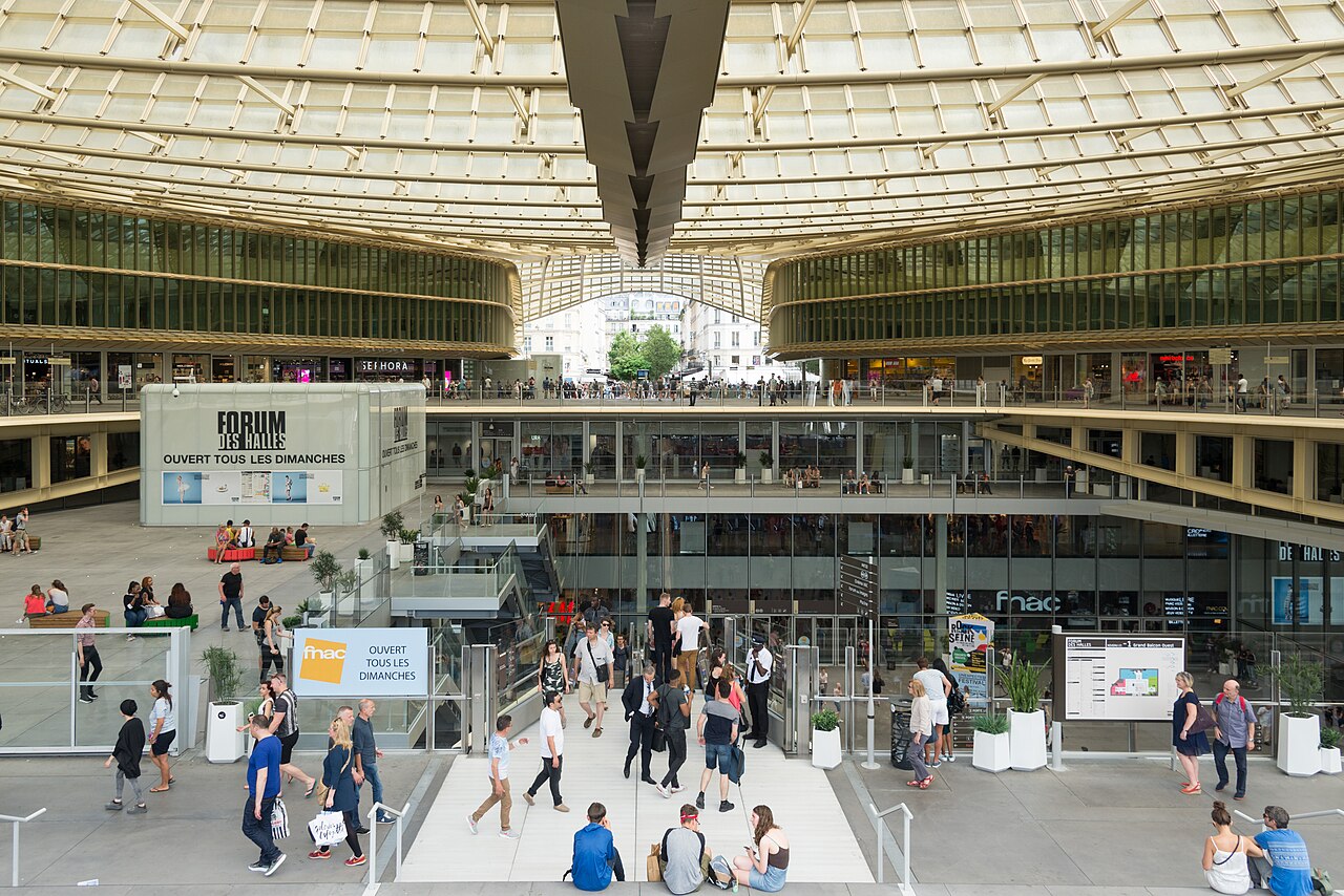 Les Halles, Paris : horaires du Forum, gare Châtelet, que faire