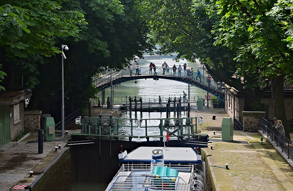 Les écluses du canal Saint-Martin