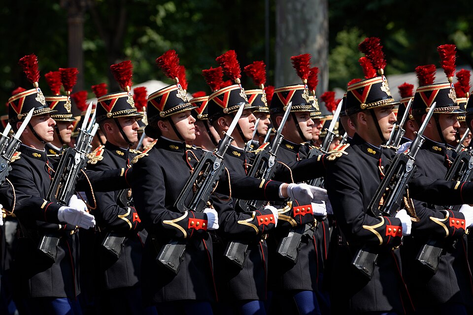 The military parade