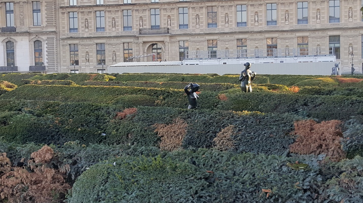 El jardín de las Tullerías